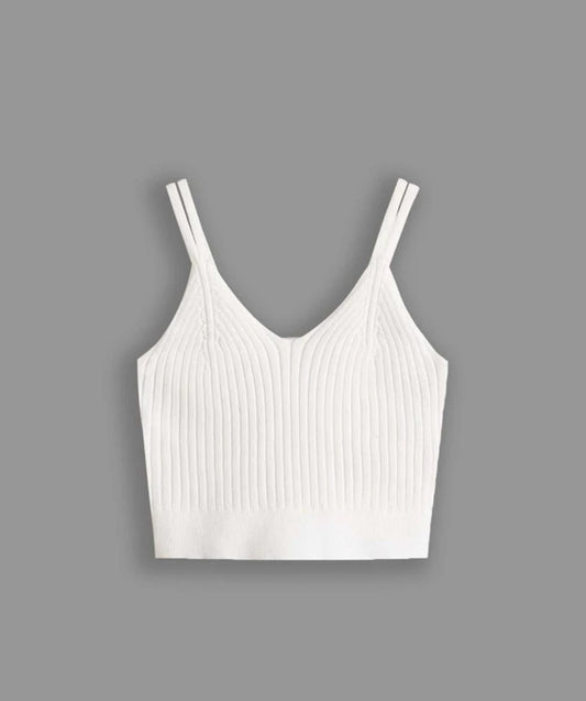 White Ribbed Crop