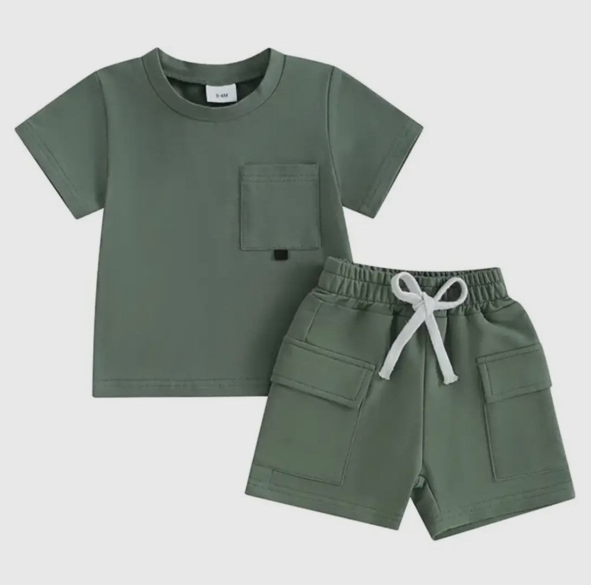 Baby Boy Two Piece Short set